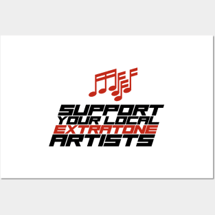 Support Your Local Extratone Artists Posters and Art